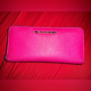 Pink Michael Kors Wallet